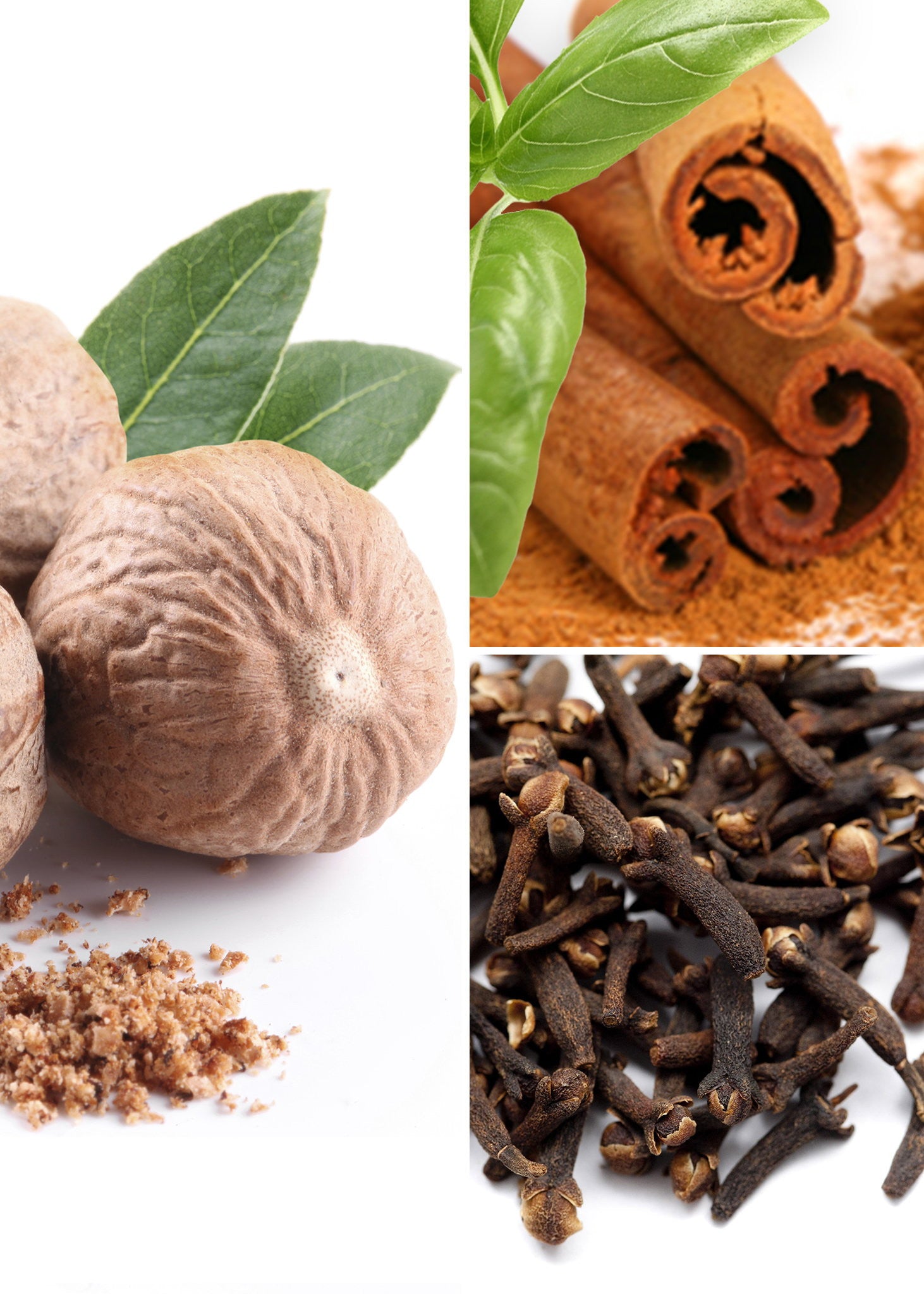 Nutmeg, Cinnamon & Cloves