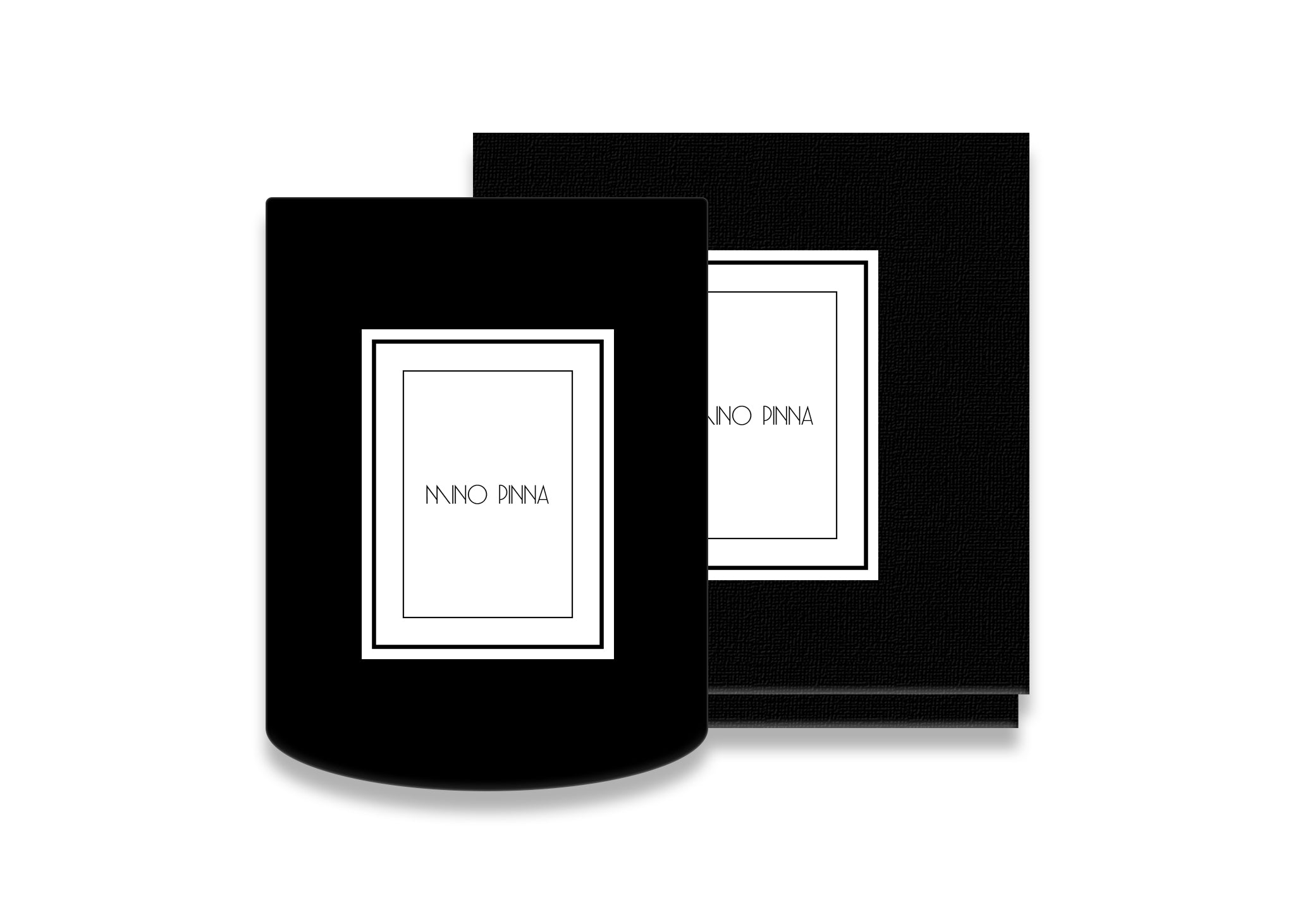 rose geranium luxury candles with black box